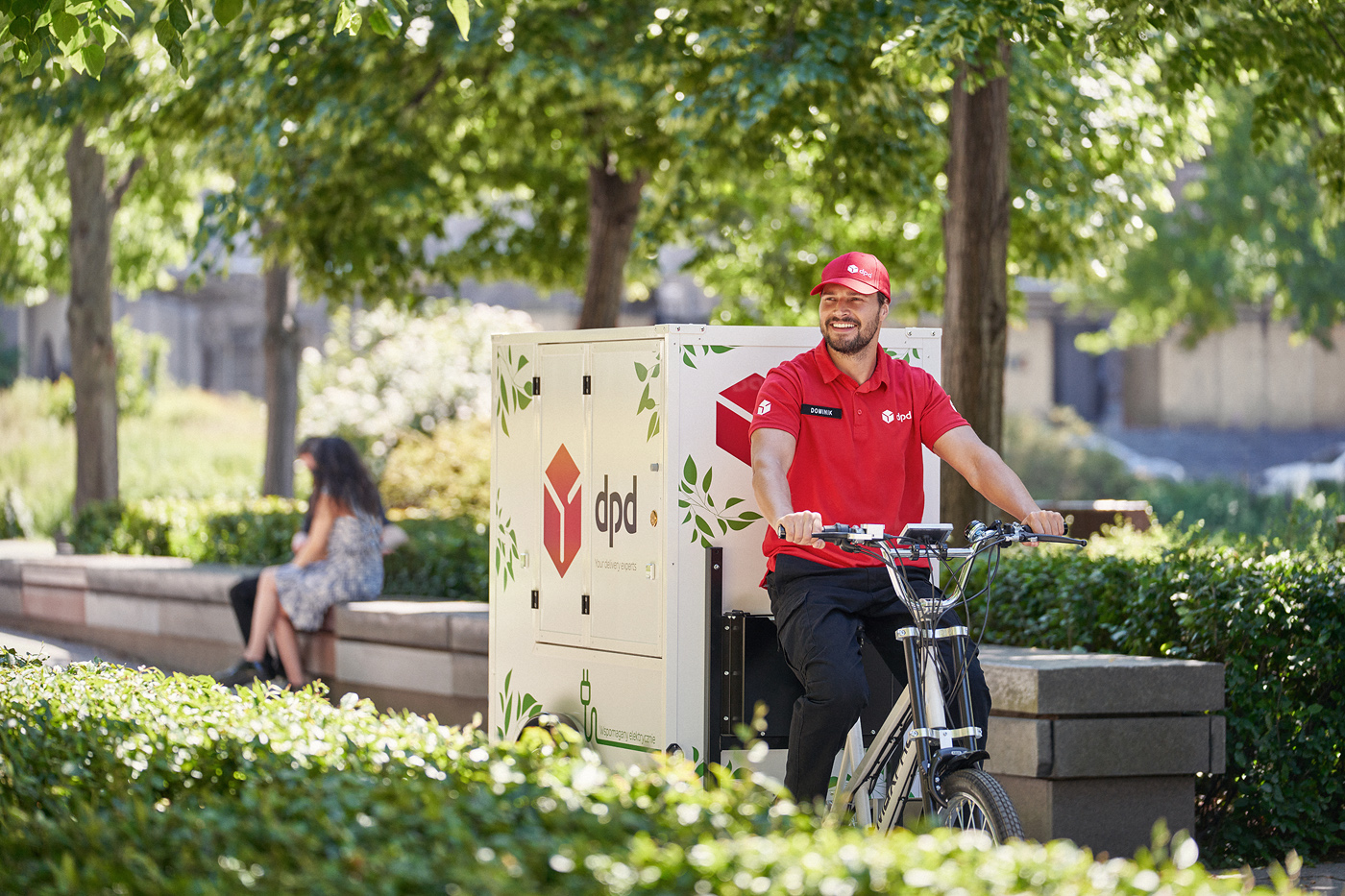 Bicycle courier (Photo license valid until 15.09.25)