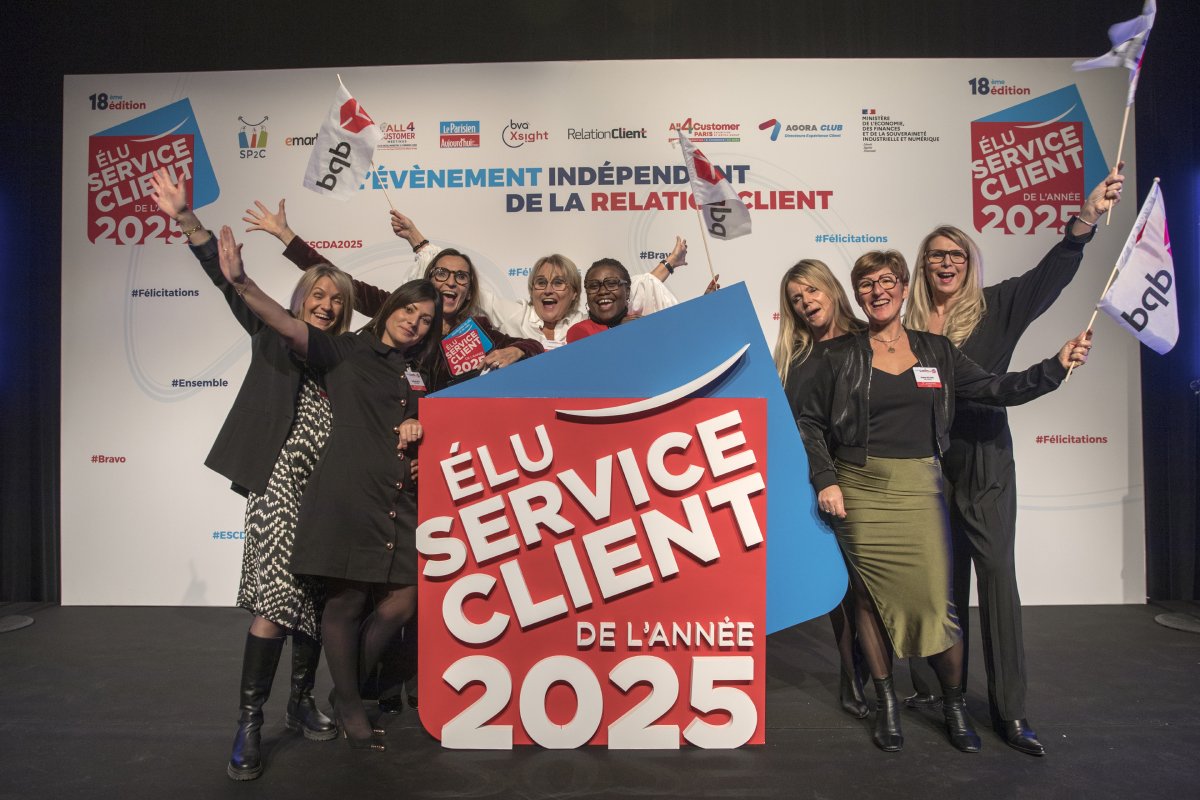 DPD France elu Service client de l'année 2025